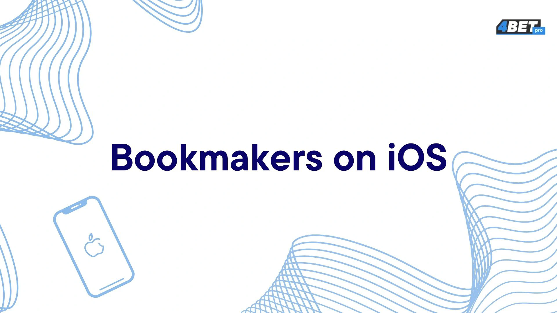Bookmaker app for iOS