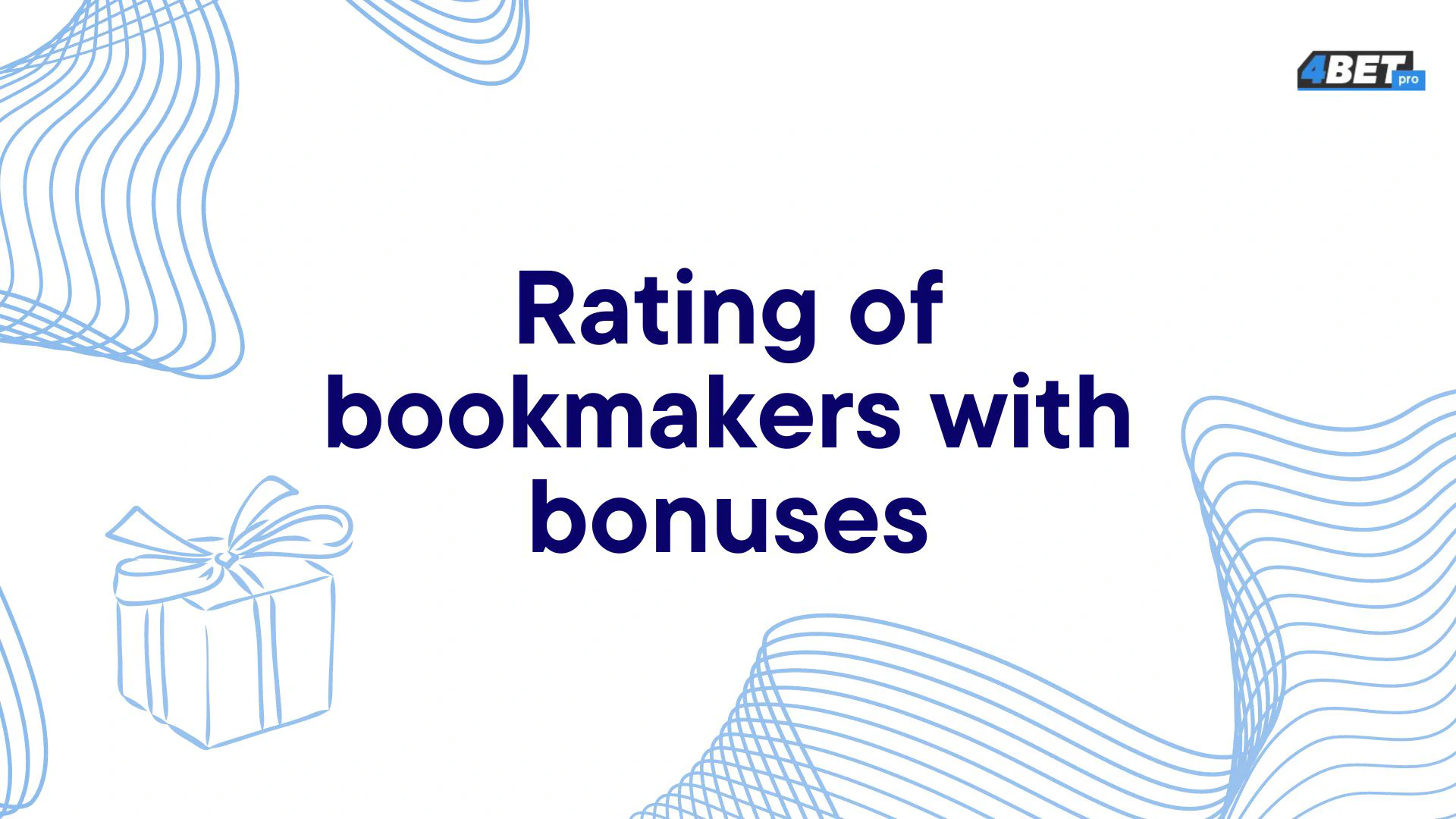 Bookmakers giving bonuses on registration